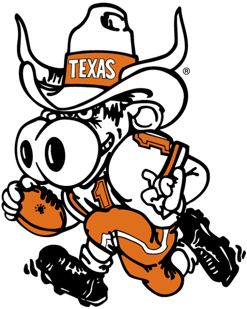 Texas Longhorns 1981-2002 Mascot Logo t shirts iron on transfers